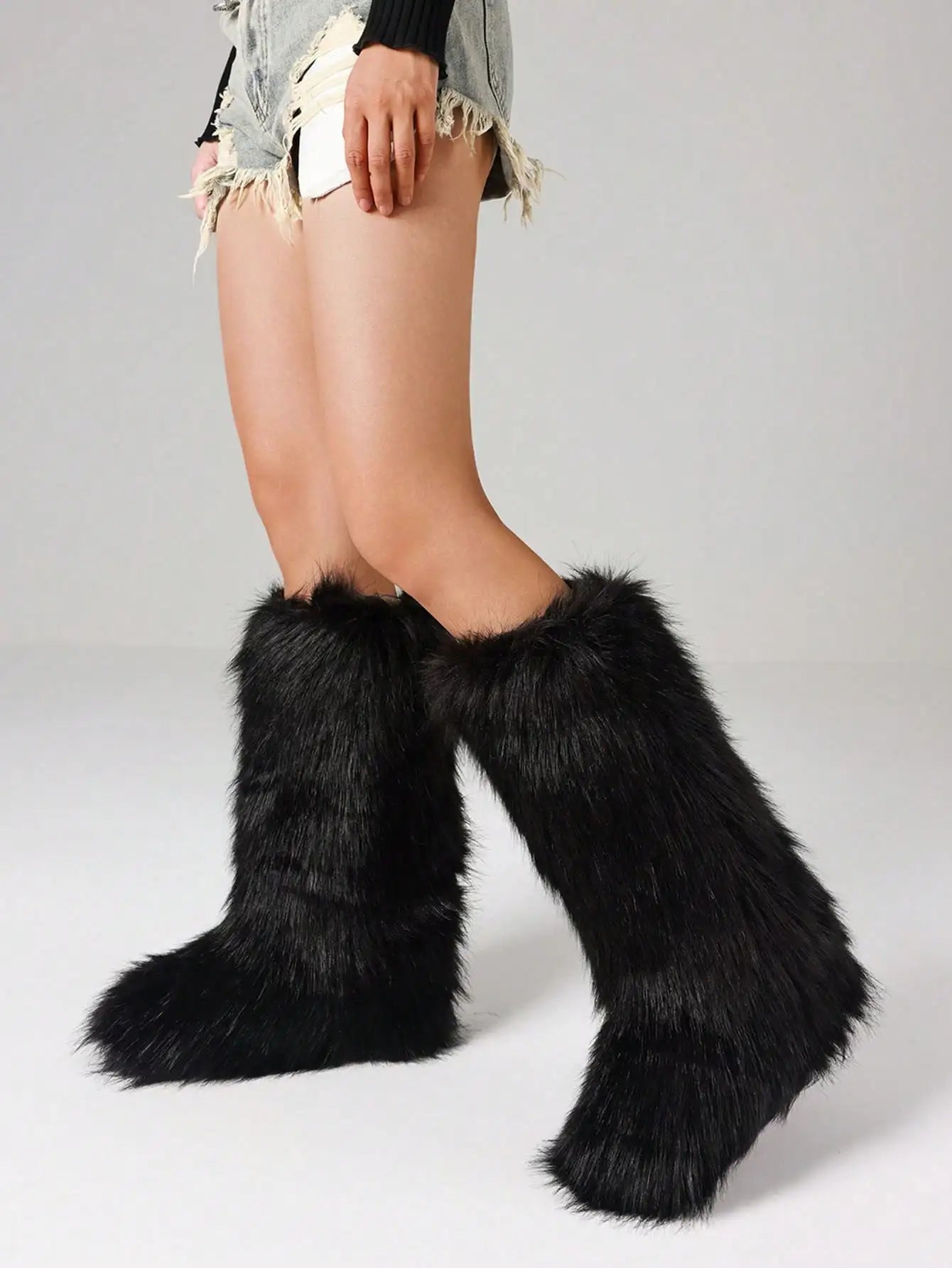 Furry Snow Boots